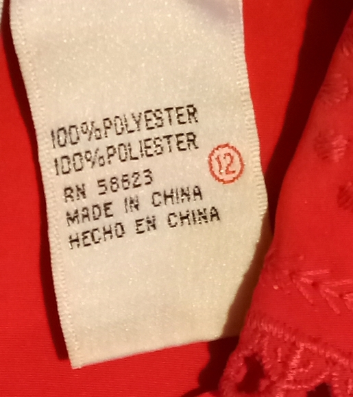 Claudia Richard Red Blouse - Picture 5 of 6